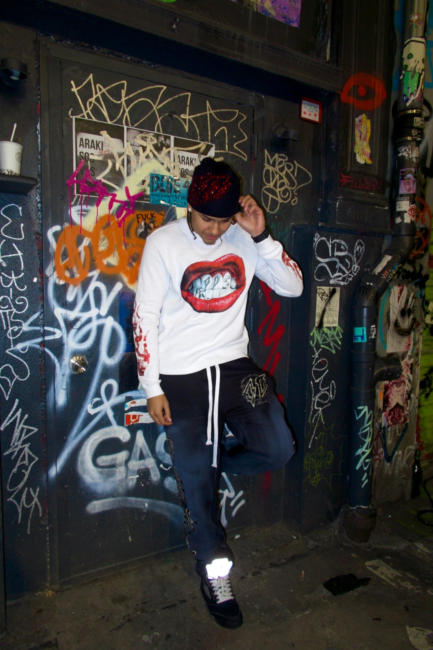 Pretty lips leave nice prints