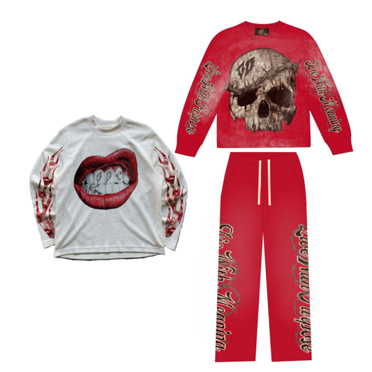 (Copy) 2 thermal long sleeve 1 sweatpants for $120