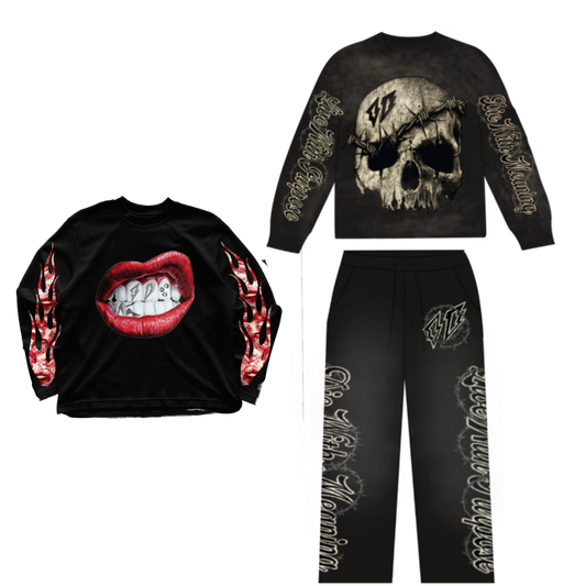 2 thermal long sleeve 1 sweatpants for $120