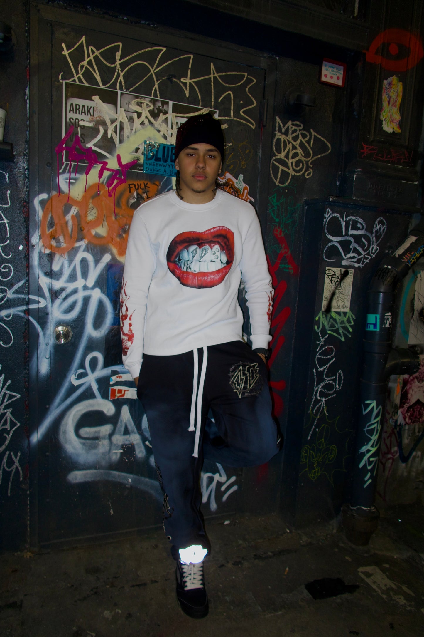 Pretty lips leave nice prints